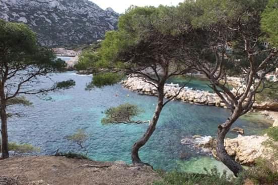 Mon Petit Paradis, Cassis Centre Apt 90 M2, 200 M Mer, Terr Plein Sud, Clim Park Prive Eksteriør billede