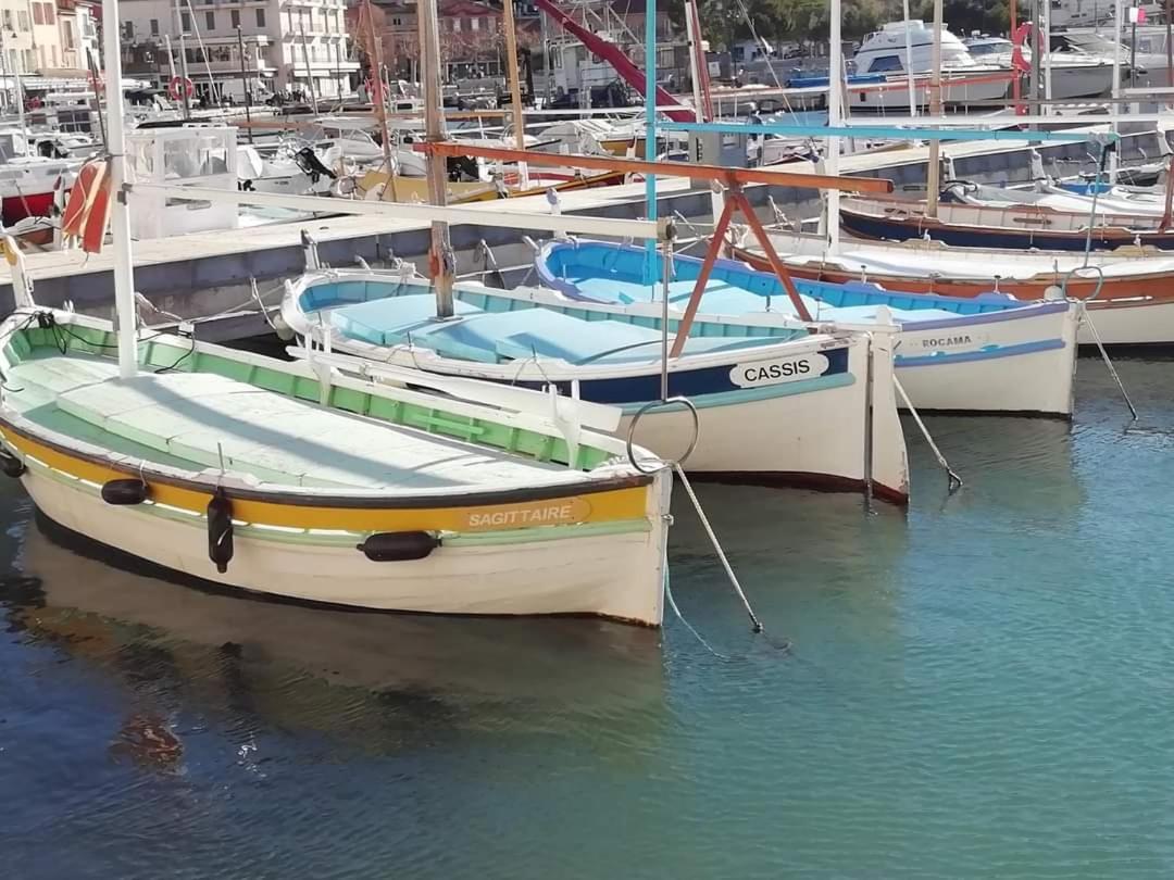 Mon Petit Paradis, Cassis Centre Apt 90 M2, 200 M Mer, Terr Plein Sud, Clim Park Prive Eksteriør billede
