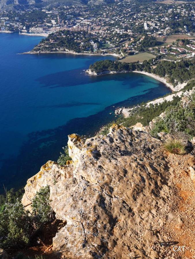 Mon Petit Paradis, Cassis Centre Apt 90 M2, 200 M Mer, Terr Plein Sud, Clim Park Prive Eksteriør billede