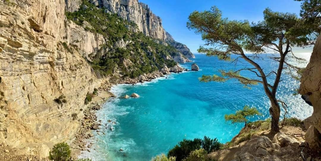 Mon Petit Paradis, Cassis Centre Apt 90 M2, 200 M Mer, Terr Plein Sud, Clim Park Prive Eksteriør billede