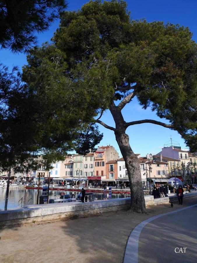 Mon Petit Paradis, Cassis Centre Apt 90 M2, 200 M Mer, Terr Plein Sud, Clim Park Prive Eksteriør billede