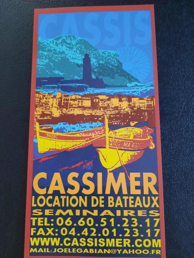 Mon Petit Paradis, Cassis Centre Apt 90 M2, 200 M Mer, Terr Plein Sud, Clim Park Prive Eksteriør billede